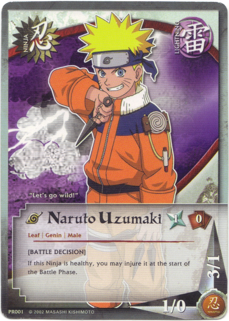 Naruto Photo card Hatake Kakashi Promo A