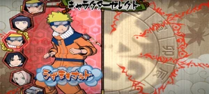 Naruto clash of ninja 4 selección de personajes