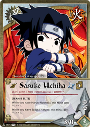 Carta de Sasuke Uchiha.