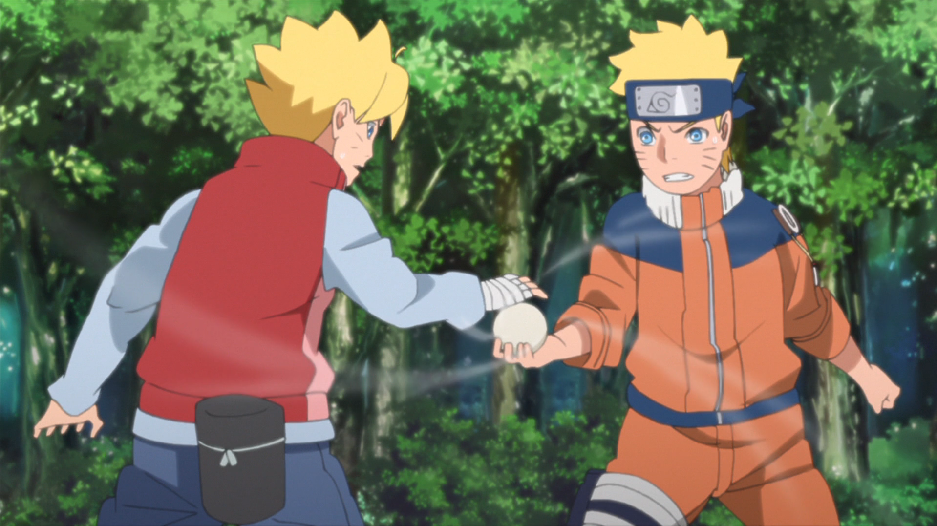 Mise en scène des anciens héros dans l'histoire de Boruto - Le