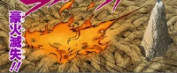 Liberação de Fogo Grande Destruição de Fogo (Mangá Colorido)