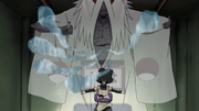 Orochimaru invoca o Shinigami