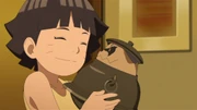 Himawari jouant avec Shukaku.