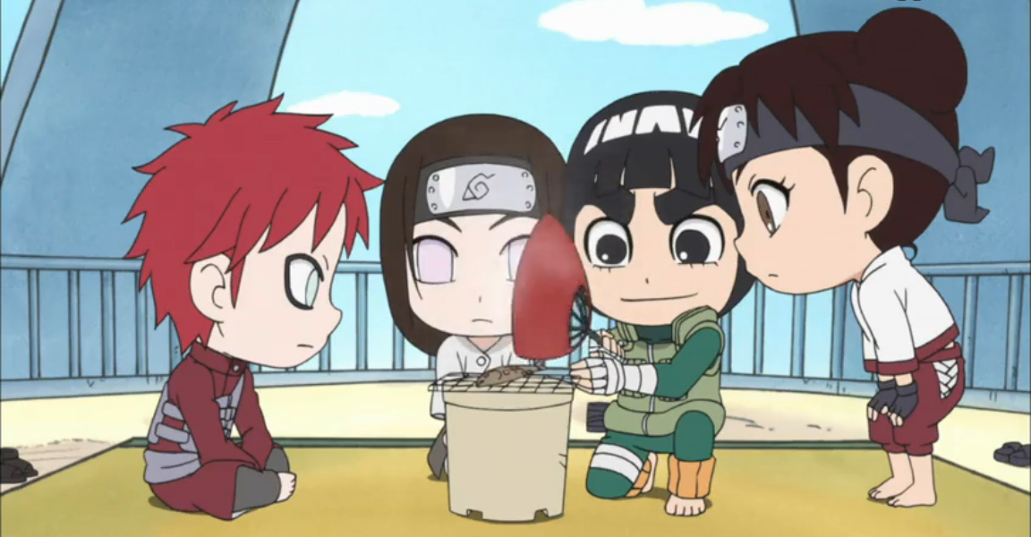 Gaara, Wiki Rock Lee no Seishun Full-Power Ninden