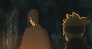 Sasuke conversa com Boruto