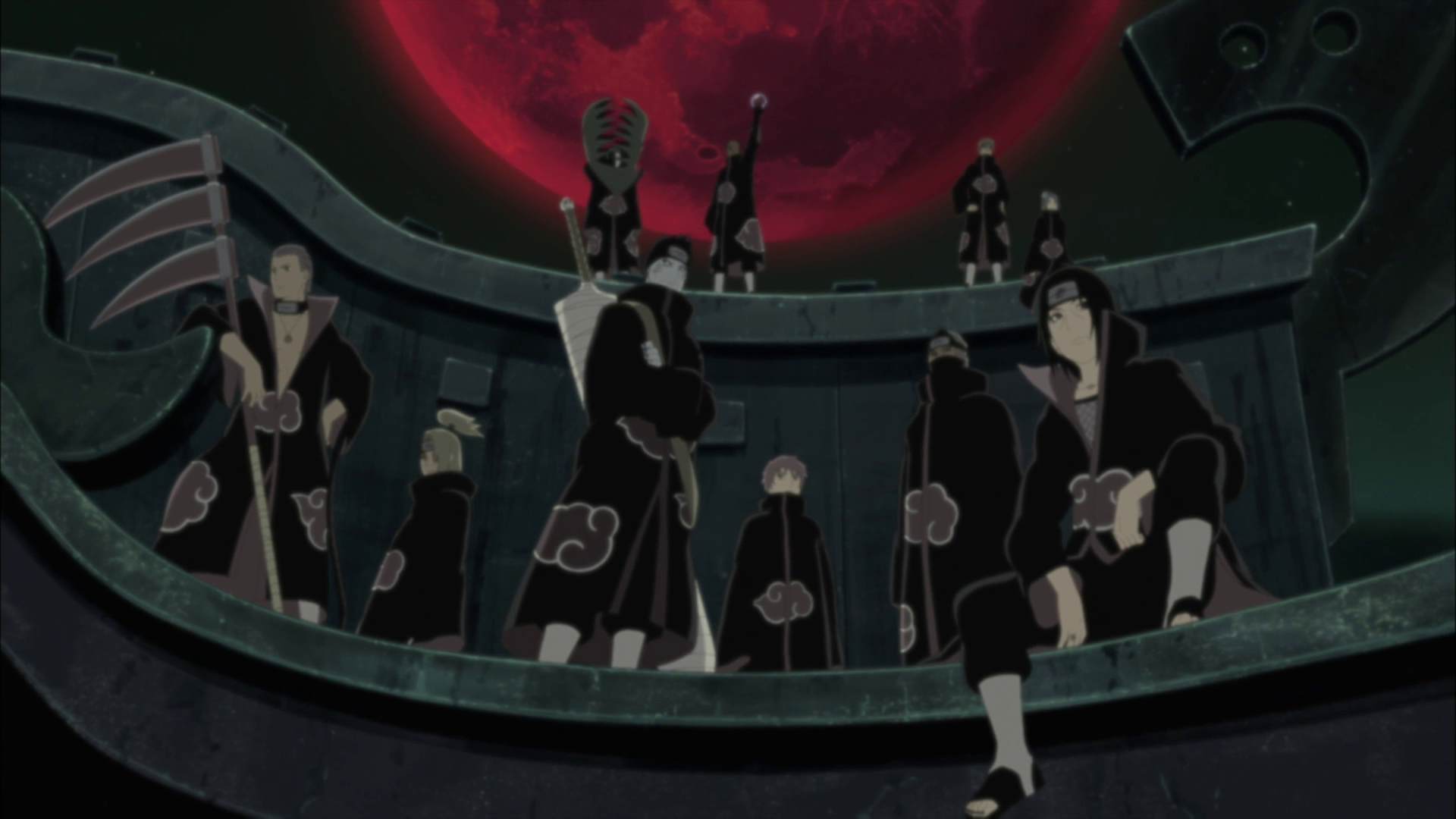 Akatsuki aparece na Aldeia da Folha #naruto #narutouzumaki #narutoclas