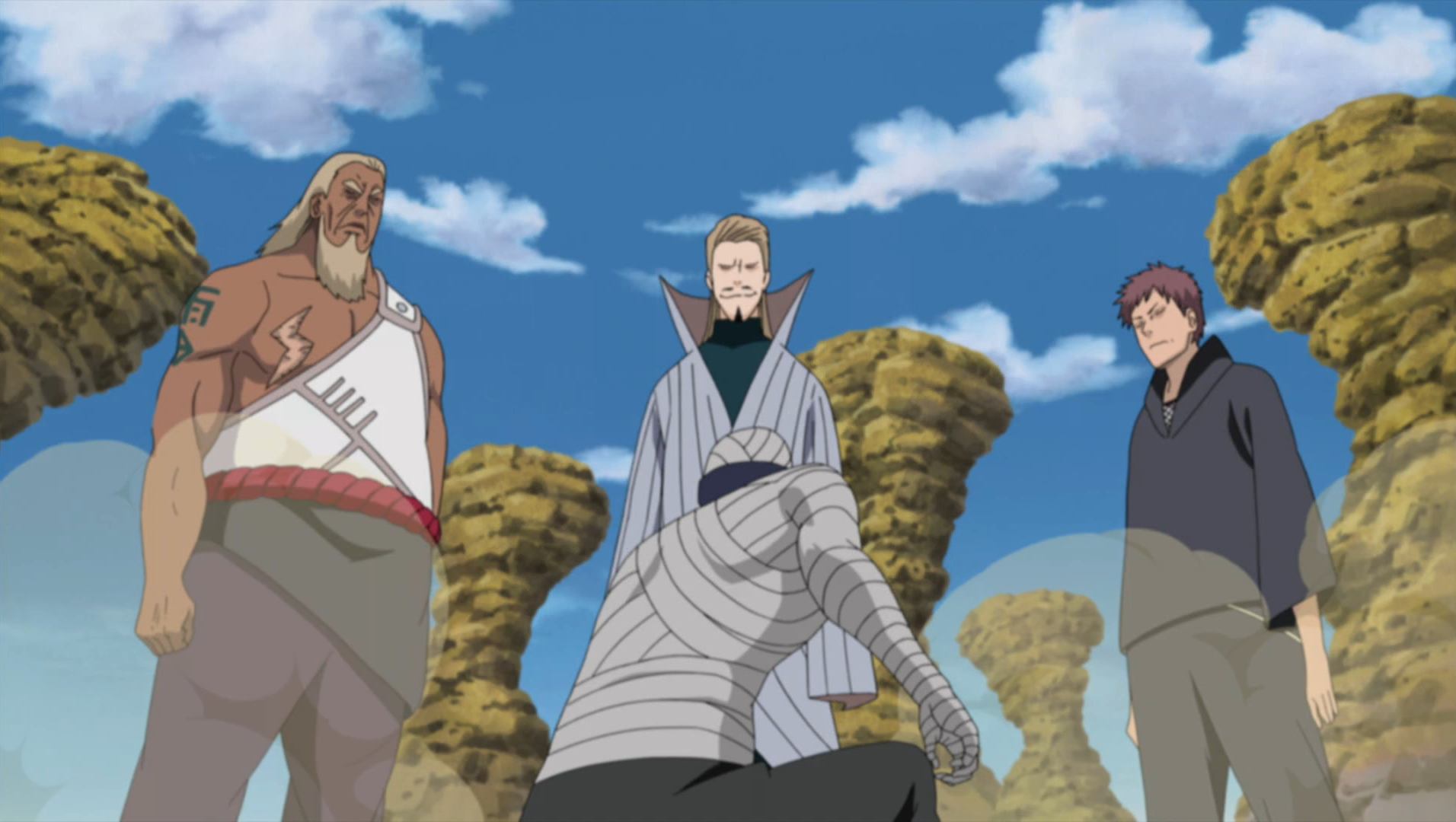 Naruto Shippuden: The Fourth Great Ninja War - Attackers from Beyond The  Mizukage, The Giant Clam, and The Mirage - Watch on Crunchyroll