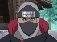 Kakuzu's triangular forehead protector cloth.