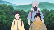 Mirai Joins Kakashi and Guy