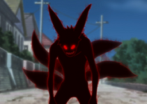 The Nine-Tailed Naruto Clone's four-tailed Version 2 form.