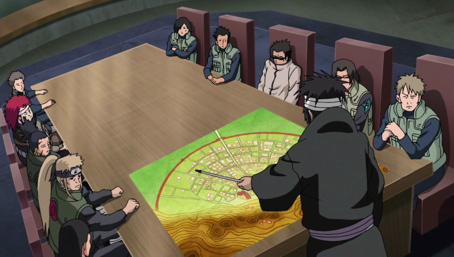 Konohagakure Map by CooroInuzuka  Naruto world map, Naruto art