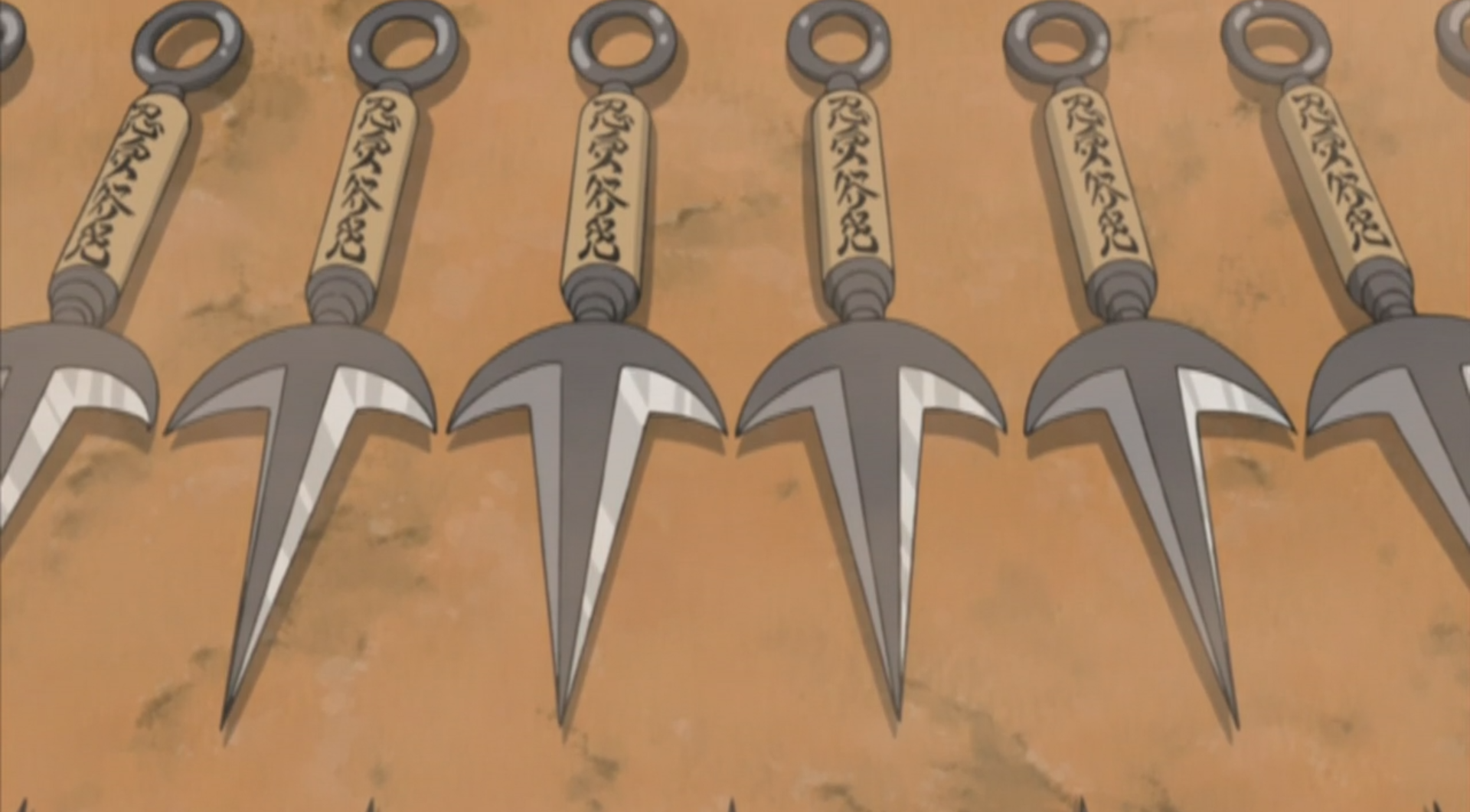 Naruto - Throwing Knife Set - Fire and Steel