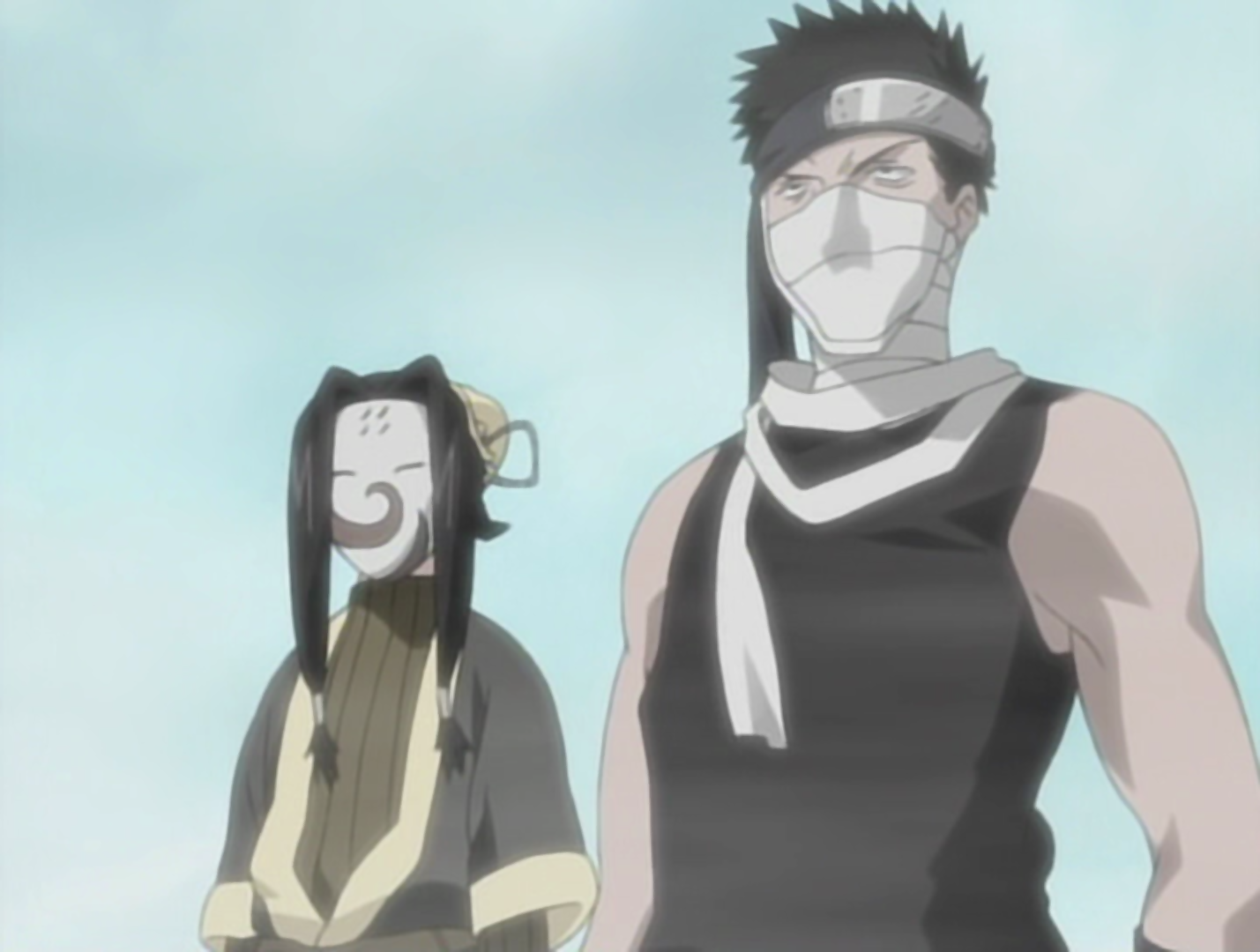 despedida de haku e zabuza em naruto clássico 1 temporada chorei