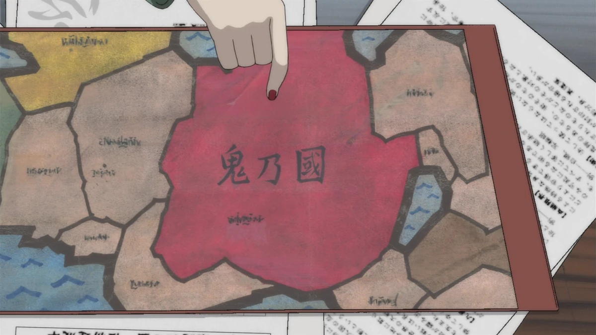 Карта мира шиноби