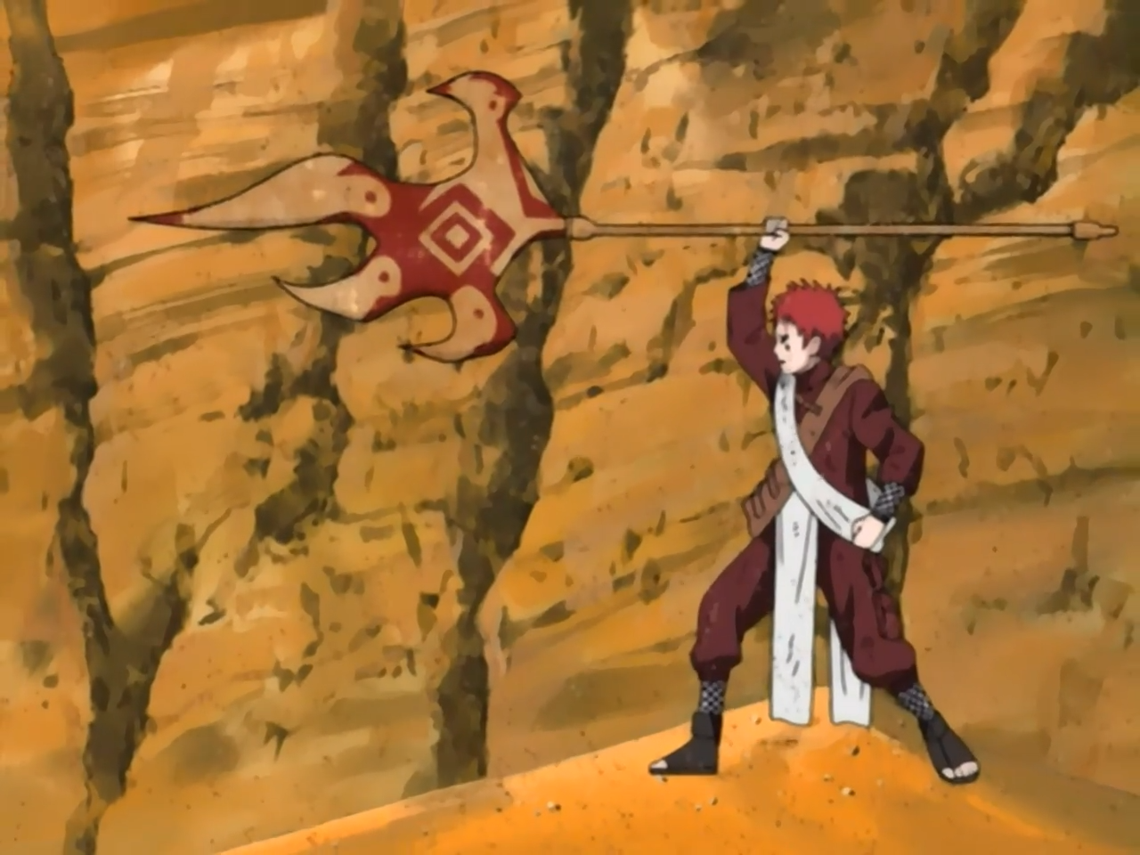 Lança de Shukaku, Gaara Vs Seimei