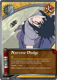 Narrow Dodge Carta