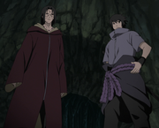 Sasuke s'associe avec Itachi pour vaincre Kabuto