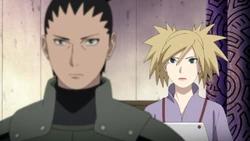 Temari e Shikamaru in shikamaru hiden
