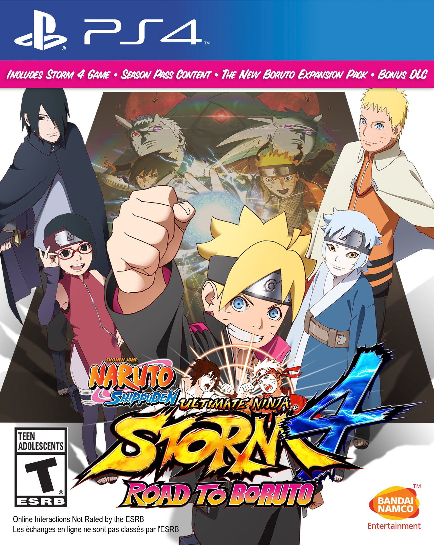 Naruto Shippuden Ultimate Ninja Storm 4 : SASUKE ADULTO VS NARUTO HOKAGE !  Y TRAJES DLC 2 