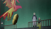 Inojin stops the Boruto and Iwabee fight