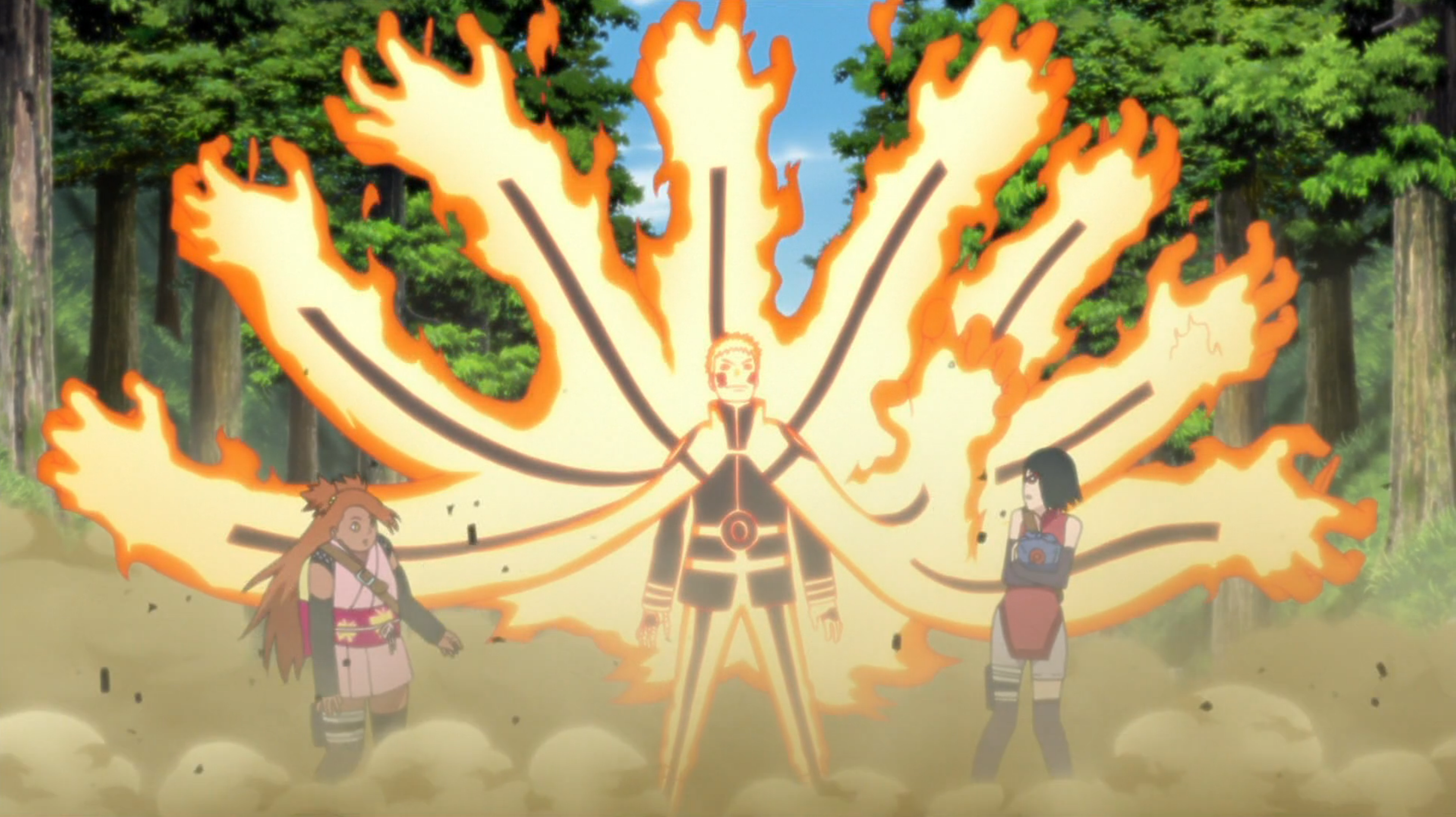 Naruto: The Seventh Hokage and the Scarlet Spring (manga) - Anime