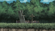 Zabuza and Haku's grave