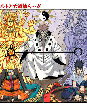 Naruto Et L Ermite Rikudo Naruto Wiki Fandom
