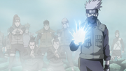 Kakashi's strategy initiated