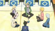 Kagura Playing With Students