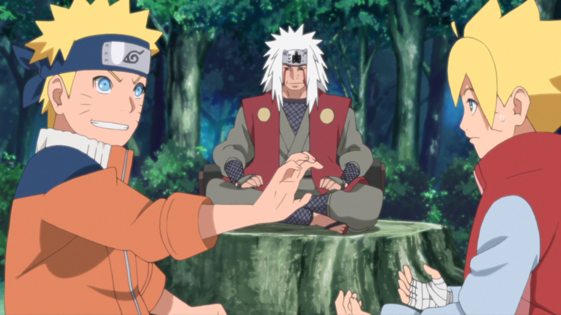 Boruto Encontra Naruto e Jiraiya  BORUTO: NARUTO NEXT GENERATIONS