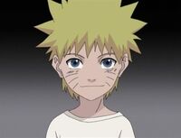 Naruto as a little child