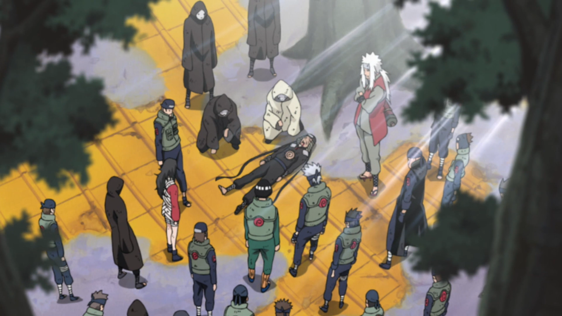 Naruto Online - The battle between Orochimaru and the Third Hokage  impressed many people. Orochimaru brought the First and Second Hokage back  to life with Edo Tensei. Sarutobi used a lot of