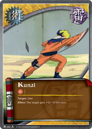 Carta del Kunai.