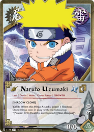 Carta de Naruto Uzumaki.