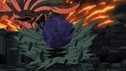 kurama kyuubi tailed beast bomb