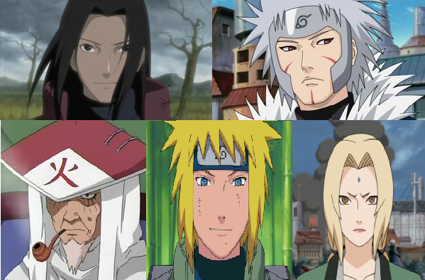 EXPERTO-NARUTO: LOS 5 HOKAGES