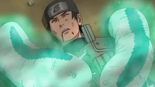 Tsunade evoca Katsuyu per curare le vittime di Pain.
