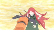Kushina traci cierpliwość i uderza Naruto ze względu na jego zachowanie i oskarżenia