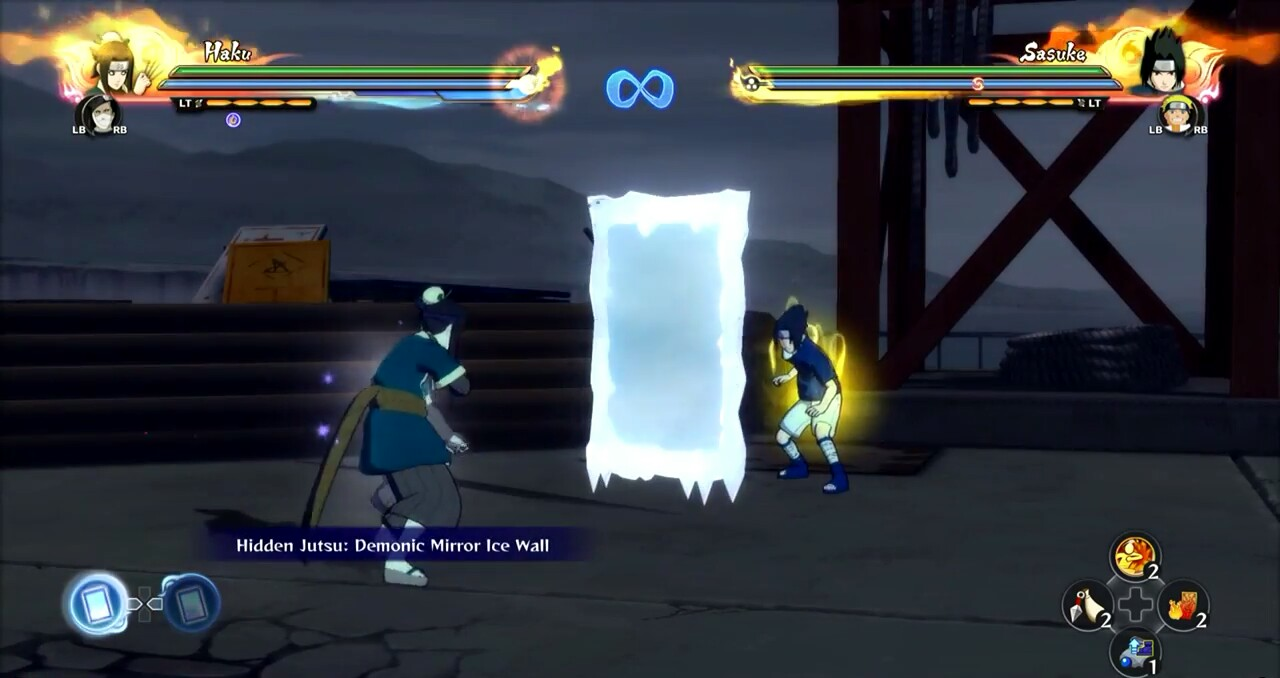 Haku's Secret Jutsu: Crystal Ice Mirrors, NARUTO