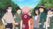 Sakura asking Naruto