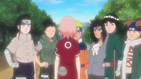 Sakura asking Naruto