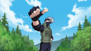 Kakashi passes Team 7