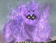 Sasuke's armoured Susanoo (Eternal Mangekyō Sharingan version).