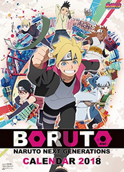 Boruto - Naruto Next Generations Calendario 2018 Portada