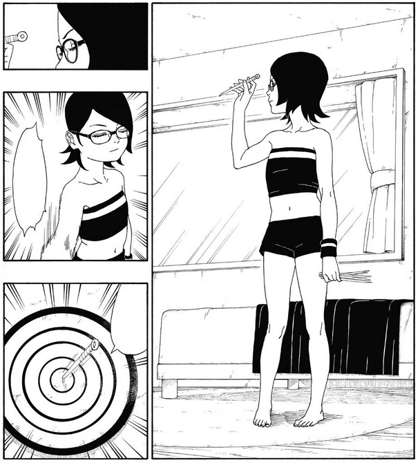 BOMBAAAA!! NOVO VISUAL DE SARADA UCHIHA, MUDANÇA NO NOME DO MANGA