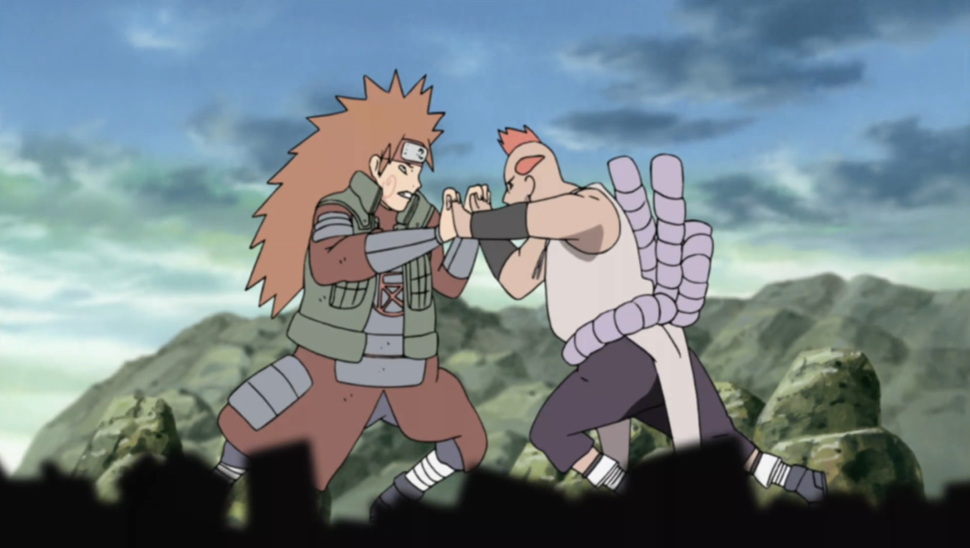 CHOUJI VS JIROBO ! NARUTO CLÁSSICO DUBLADO