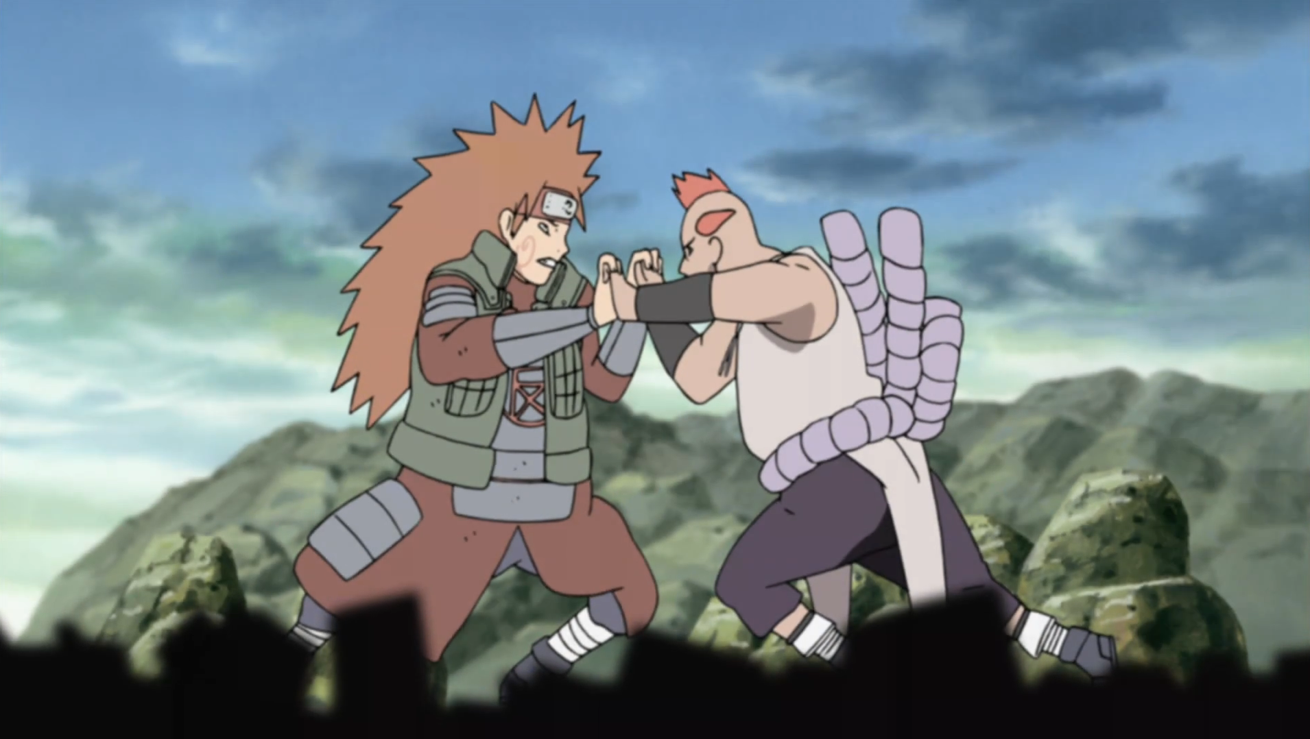 CHOUJI VS JIROBO ! NARUTO CLÁSSICO DUBLADO 