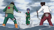 Tenten and Rock Lee vs Guren