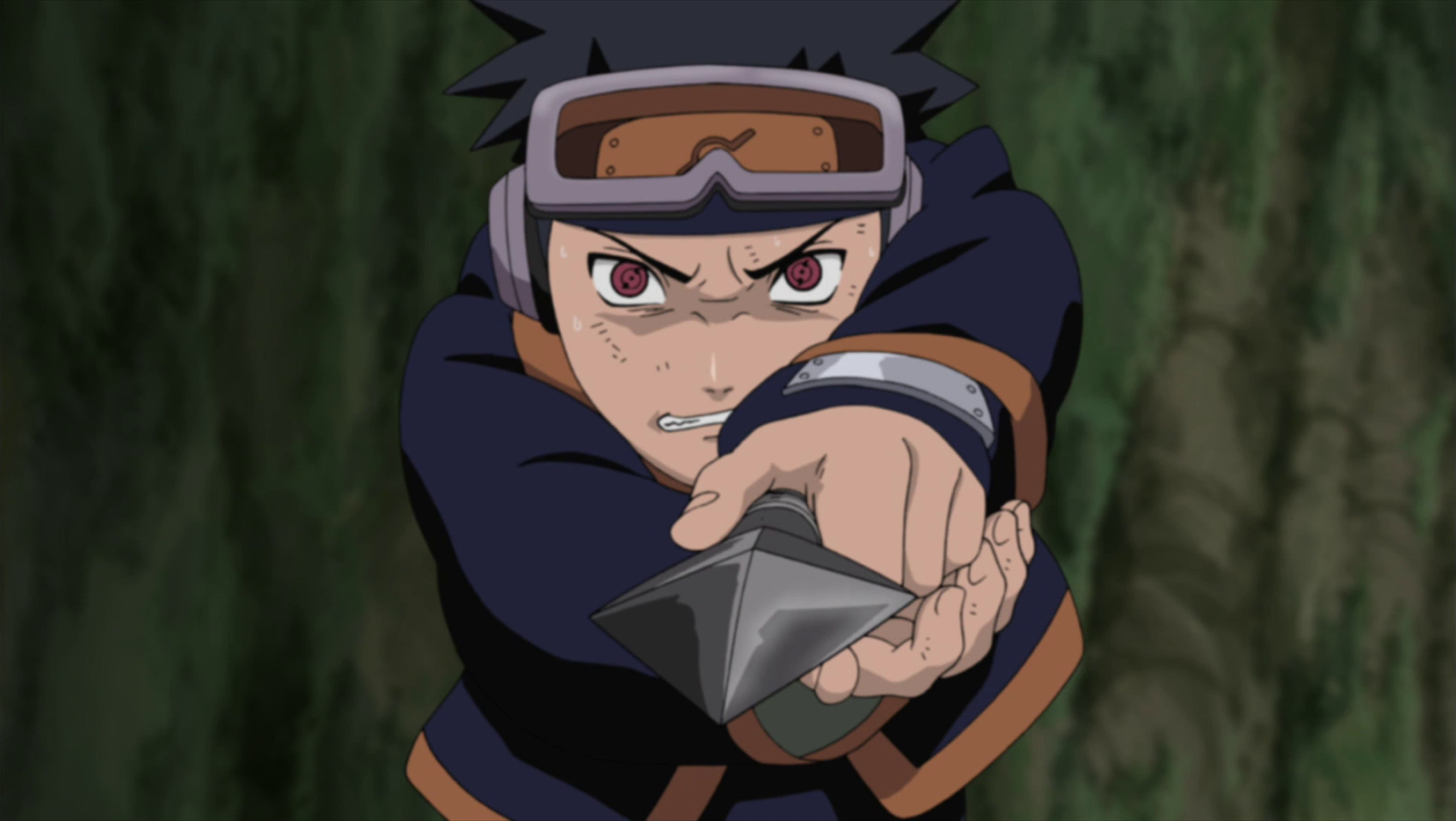 Qual episódio Kakashi mostra o rosto?