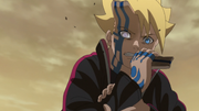 Boruto brise la corne de Momoshiki